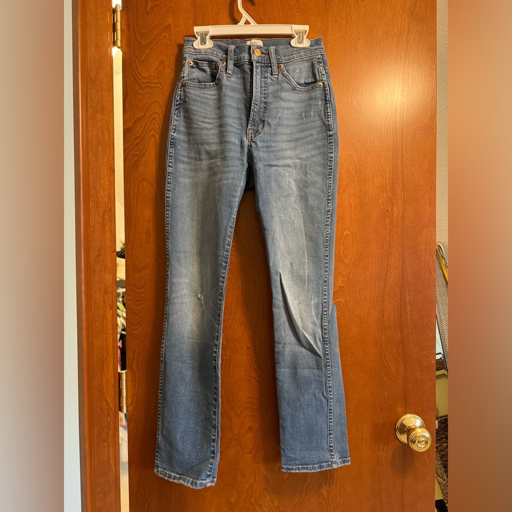 J. Crew Blue Straight Leg Jeans
